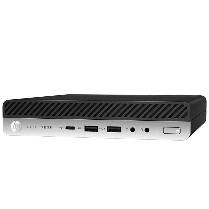 Mini PC SH HP EliteDesk 800 G3, Intel Quad Core i5-6500T, 16GB DDR4, 256GB SSD