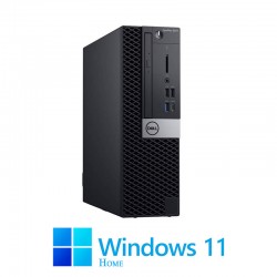 Calculator Dell OptiPlex 5070 SFF, Hexa Core i5-9500, 16GB DDR4, SSD, Win 11 Home