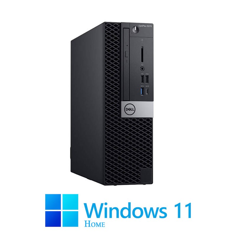 Calculator Dell OptiPlex 5070 SFF, Hexa Core i5-9500, 16GB DDR4, SSD, Win 11 Home Calculator Dell OptiPlex 5070 SFF, Hexa Core i5-9500, 16GB DDR4, SSD, Win 11 Home