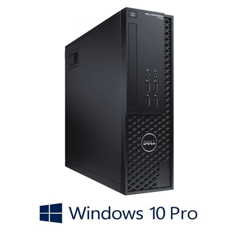 Workstation Dell Precision T1700 SFF, i5-4570, 8GB DDR3, 120GB SSD, Win 10 Pro