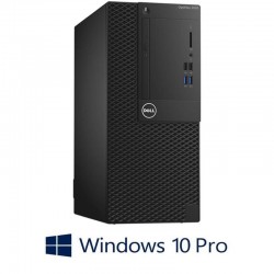 Calculatoare Dell OptiPlex 3050 MT, i3-7100, 8GB DDR4, 256GB SSD, Win 10 Pro