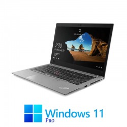 Laptopuri Lenovo T480s, Quad Core i5-8350U, 16GB DDR4, SSD, Full HD, Win 11 Pro