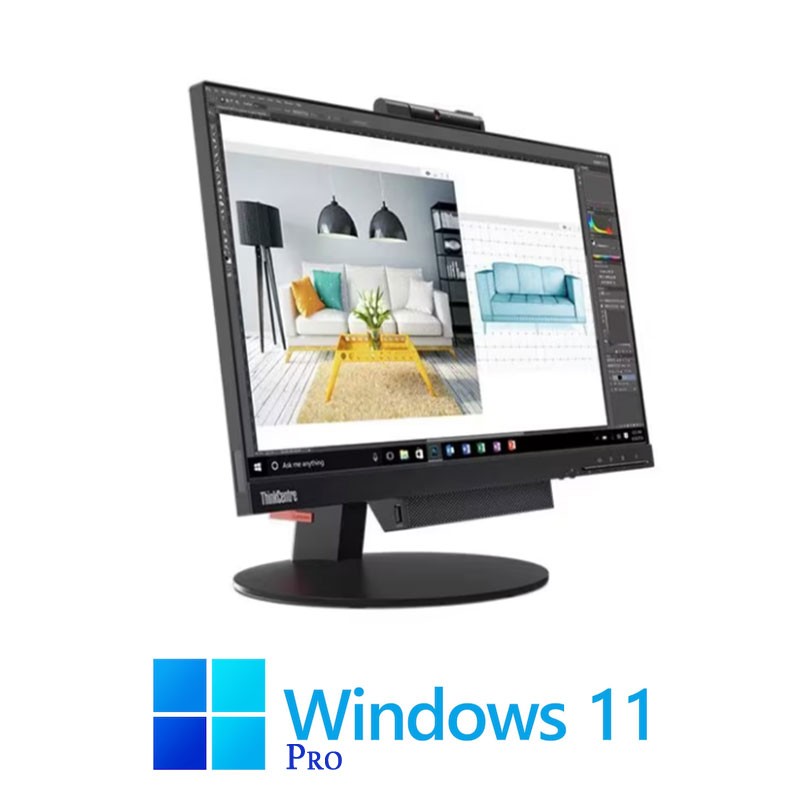 All-in-One Lenovo TIO22 Gen 3, Hexa Core i5-8400, 16GB, 256GB SSD, Win 11 Pro All-in-One Lenovo TIO22 Gen 3, Hexa Core i5-8400, 16GB, 256GB SSD, Win 11 Pro