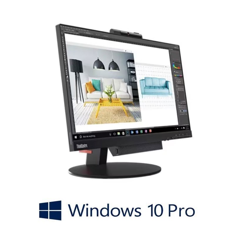 All-in-One Lenovo TIO22 Gen 3, Quad Core i5-6500T, 256GB SSD, Full HD, Win 10 Pro All-in-One Lenovo TIO22 Gen 3, Quad Core i5-6500T, 256GB SSD, Full HD, Win 10 Pro