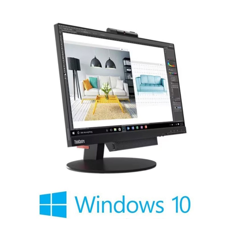 All-in-One Lenovo TIO22 Gen 3, Quad Core i5-6500T, 256GB SSD, Full HD, Win 10 Home All-in-One Lenovo TIO22 Gen 3, Quad Core i5-6500T, 256GB SSD, Full HD, Win 10 Home