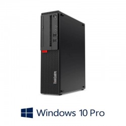 Calculatoare Lenovo M910s SFF, Intel i3-7100, 8GB DDR4, 120GB SSD, Win 10 Pro