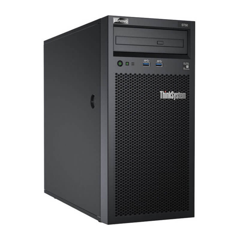Server Lenovo ThinkSystem ST50, Xeon Hexa Core E-2276G - Configureaza pentru comanda Server Lenovo ThinkSystem ST50, Xeon Hexa Core E-2276G - Configureaza pentru comanda