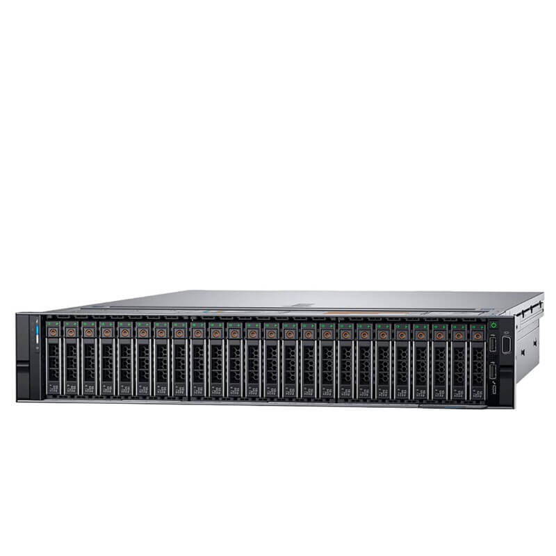 Server Dell PowerEdge R740xd, 2 x Platinum 8160 24-Core, 24 x 2.5" Bay (12 x NVMe U2 + 12 x SAS) - Configureaza pentru comanda Server Dell PowerEdge R740xd, 2 x Platinum 8160 24-Core, 24 x 2.5" Bay (12 x NVMe U2 + 12 x SAS) - Configureaza pentru comanda