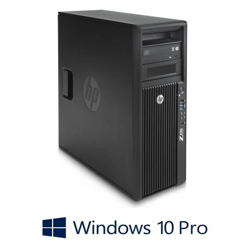 Workstation HP Z420, Hexa Core E5-1650, 32GB DDR3, Quadro K4000, Win 10 Pro Workstation HP Z420, Hexa Core E5-1650, 32GB DDR3, Quadro K4000, Win 10 Pro