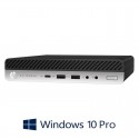Mini PC HP EliteDesk 800 G3, Quad Core i7-6700T, 16GB, 256GB SSD, Win 10 Pro