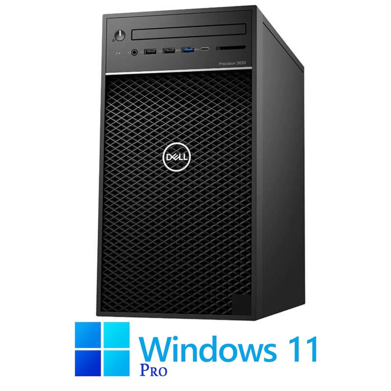 Workstation Dell Precision 3630 MT, Octa Core i7-9700, RTX 2070 8GB, Win 11 Pro Workstation Dell Precision 3630 MT, Octa Core i7-9700, RTX 2070 8GB, Win 11 Pro