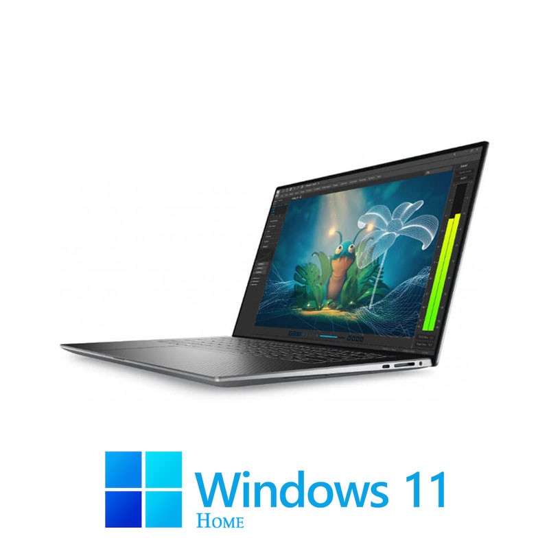 Laptop Dell Precision 5570, i7-12800H, 16GB DDR5, SSD, RTX A2000 8GB, Win 11 Home
