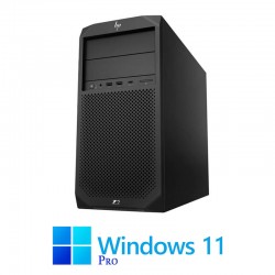 Workstation HP Z2 G4 Tower, Hexa Core i5-9500, 16GB DDR4, SSD, Win 11 Pro