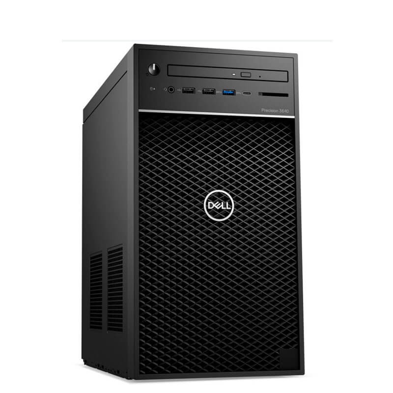 Workstation SH Dell Precision 3640 MT, Octa Core i7-10700, 32GB DDR4, 256GB SSD
