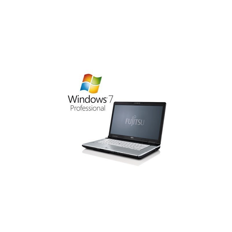 Laptop Refurbished Fujitsu E751, i3-2310M, 80Gb SSD, Windows7Pro