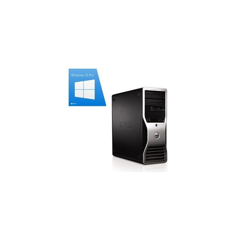 PC Refurbished Dell Precision T3500, W3530, 12GB, Windows 10 Pro