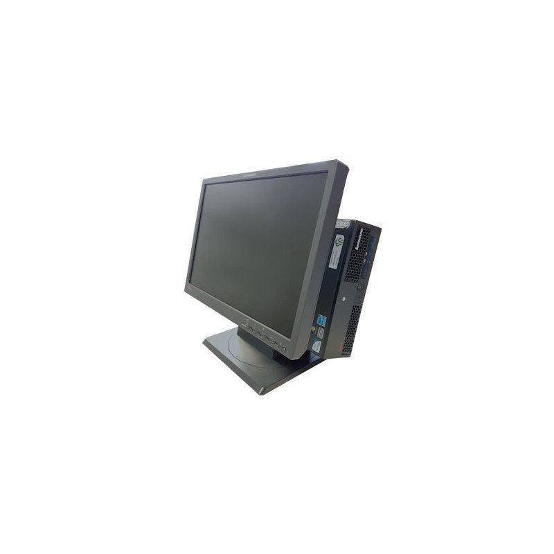 PC all in one Lenovo M58 usff, E5400, Monitor LCD 19 inch wide
