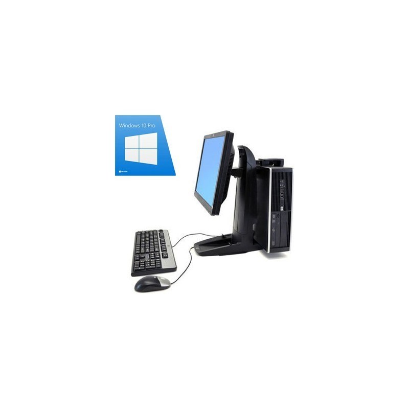 Sistem POS HP 6200 Pro SFF, Monitor LED 20 inch, Windows 10 Pro