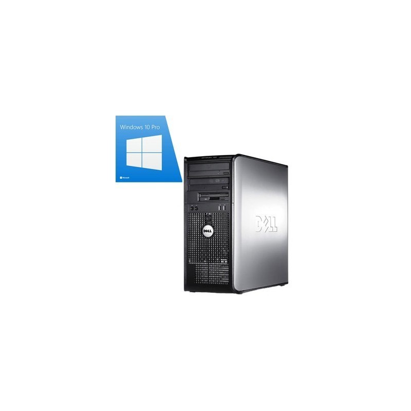 PC Refurbished Dell Optiplex 780 MT, E8400, SSD, Win 10 Pro