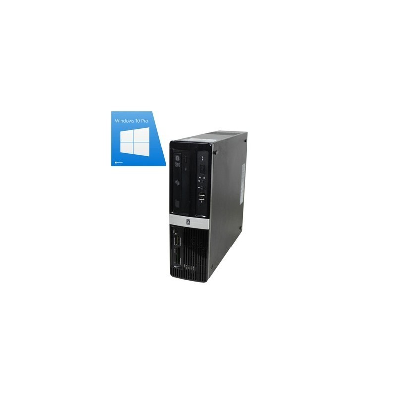 PC Refurbished HP Pro 3010 SFF, Dual Core E5300, Windows 10 Pro