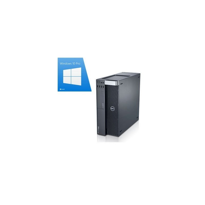 PC Refurbished Dell T3600, E5-1620, Quadro 2000, Windows 10 Pro