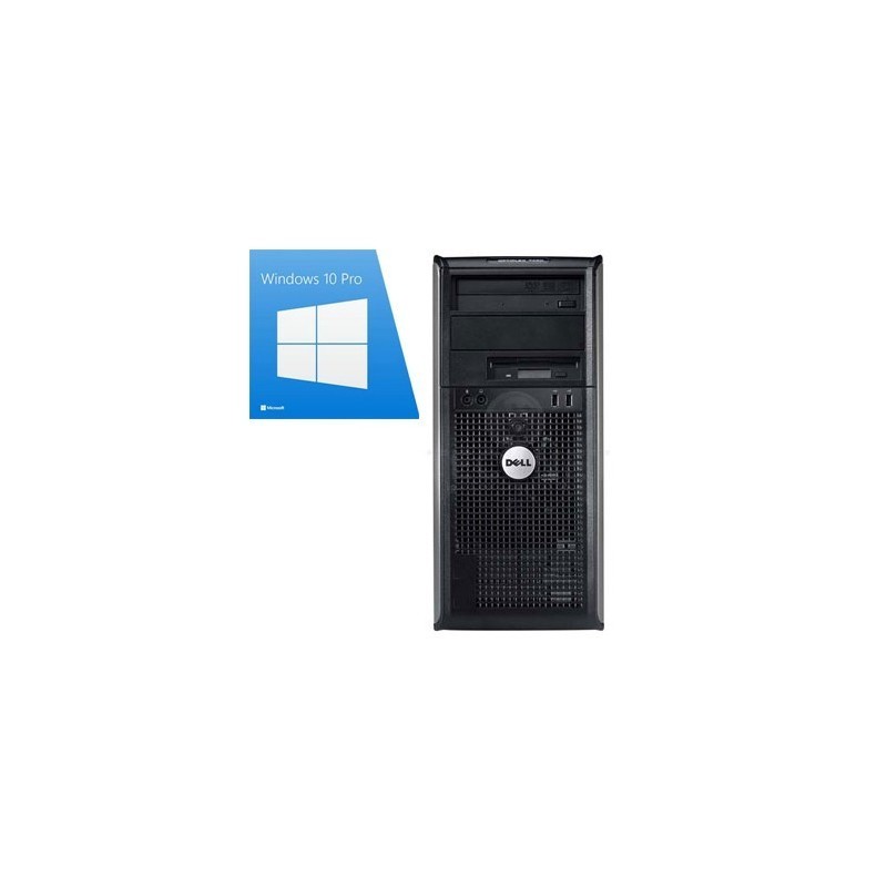 PC Refurbished Dell Optiplex 360 MT, E8400, Windows 10 Pro