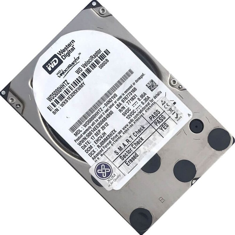 Hard Disk second hand WD5000HHTZ Western Digital VelociRaptor 500Gb