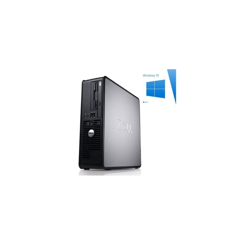 PC Refurbished Dell Optiplex 755 DT, E6300, Windows 10 Home