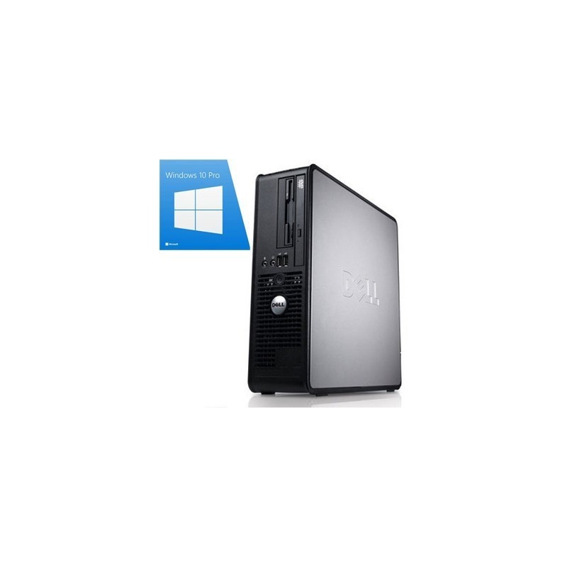 PC Refurbished Dell Optiplex 755 DT, E6300, Windows 10 Pro