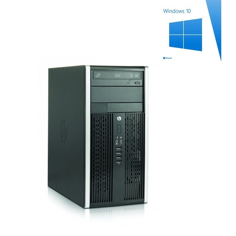 PC Refurbished HP Compaq 6300 Pro Tower, i3-3220, Win 10 Home