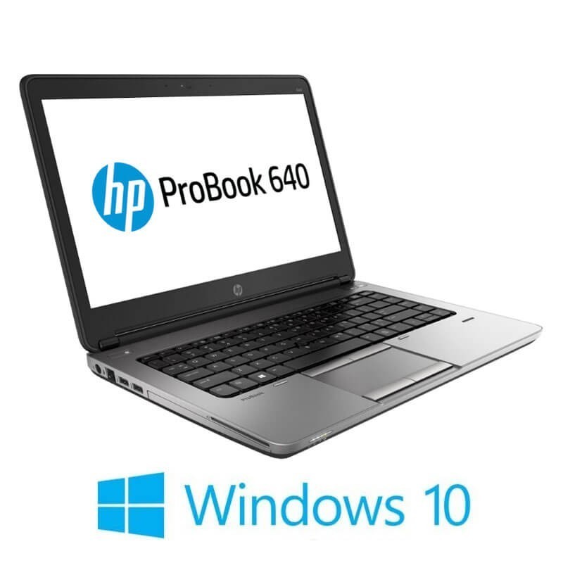 Laptop HP ProBook 640 G1, i5-4200M Gen 4, Win 10 Home