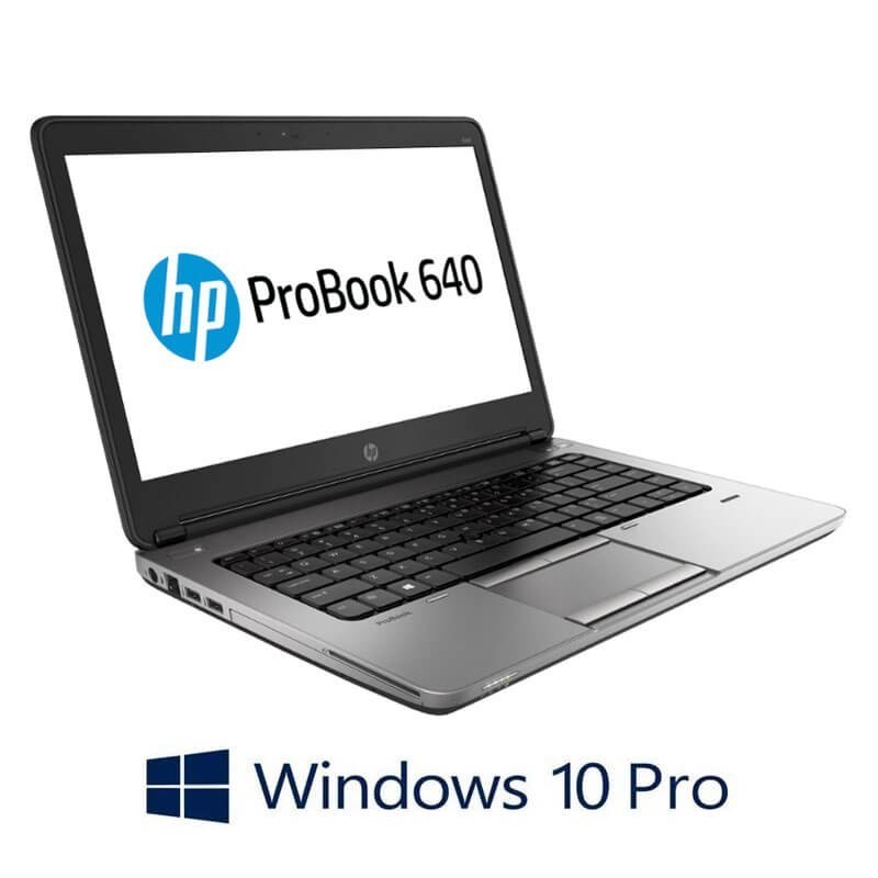 Laptop HP ProBook 640 G1, i5-4200M Gen 4, Win 10 Pro
