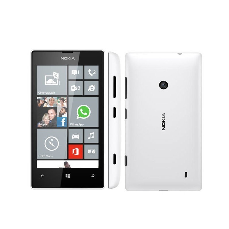 Telefon mobil second hand Nokia Lumia 520, 8GB, White