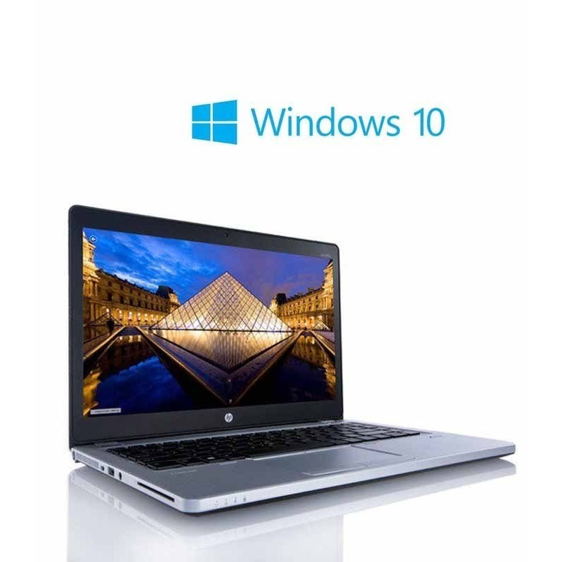 Laptop refurbished HP EliteBook Folio 9470m, i5-3427U, Win 10 HOME