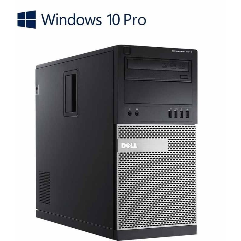 PC Gaming Dell 7010 MT, i5-3470, Radeon HD7500 1Gb, Win 10 Pro