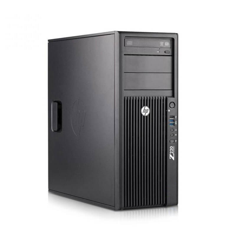 Workstation Second Hand HP Z220 Tower, Xeon Quad Core E3-1245 v2