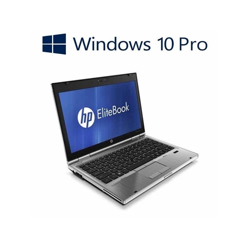 Laptopuri refurbished HP EliteBook 2560p, Core i5-2450M Gen 2, Win 10 Pro
